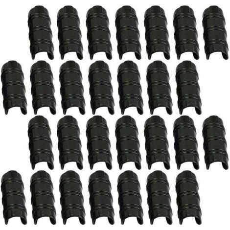 30pcs Serre Clips - 32mm - Pour la Fixation des Housses au Jardin Serres, des Films, des Plantes