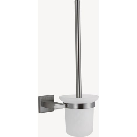Besenhalter Nickel gebürstet - Tabarca