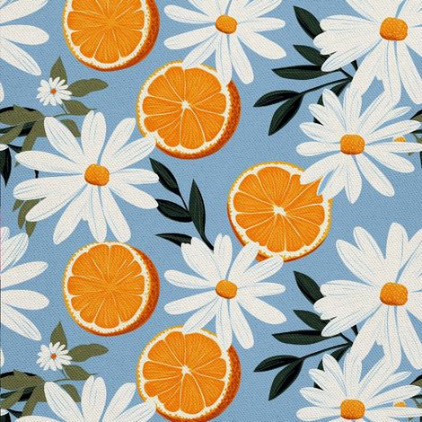 Tela decorativa para exteriores Oxford - Motivo frutal  DX6744 (1/5)