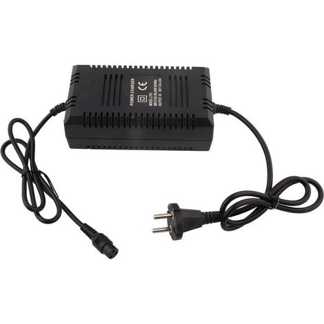 Chargeur plomb-acide scellé 36 V 1,8 A – Voyant de charge – Prise UE – Pour 3 batteries 12 V – Technologie PWM (1/5)