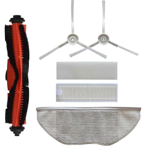 Brosses principales, brosses latérales, filtres, lingettes de nettoyage pour aspirateur robot G1 - Accessoires (1/5)