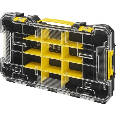 Organizador stanley fatmax pro-stack diseño modular visible