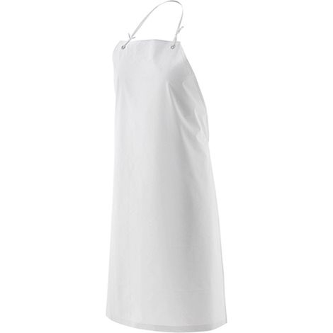 GREMBIULE DI PROTEZIONE PVC/POLIESTERE BIANCO 75X110 MAURER - CF.BLISTER