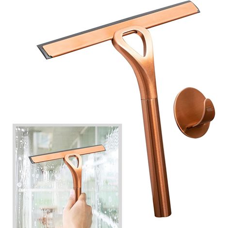Raclette pour porte de douche, inox, pour carrelage et verre (1/5)