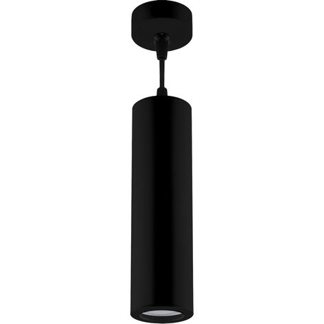 Suspension tube indus noire Ø6 GU10 50W Struhm Wespa (1/2)