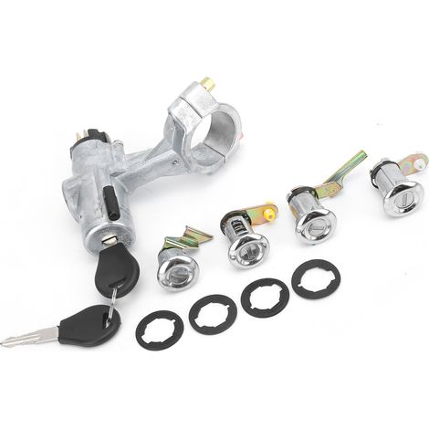 Barillet de contact, verrou de direction, portières, compatible avec NISSAN PATROL GQ Y60 1988‑1998 (1/5)