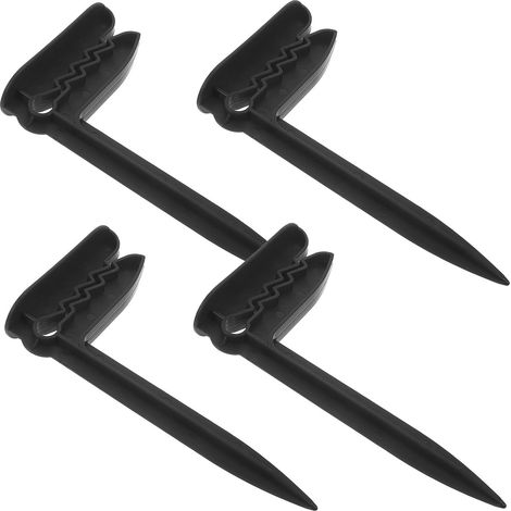 Lot de 4 pinces à serviettes plage, en plastique résistant au vent, (1/5)