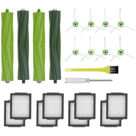 Ersatzteile kompatibel mit iRobot Roomba e, i & j Serie E5, E6, i3, i3+, i4, i4+, i5, i5+, i6, i6+, i7, i7+, i8, i8+, j7, j7+ Plus, Ersatzzubehör für Saugroboter (1/5)