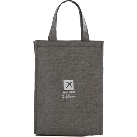 Boite A Dejeuner Isolante - Sac Isotherme Reutilisable Grand Volume - Pour Bureau Ecole Plage Voyage - 1 Unite (1/5)