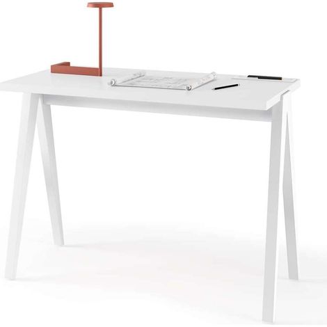Mesa estudio Mod-629 acabado blanco, 47x 107 x 78 cm (fondo x ancho x alto) (1/5)