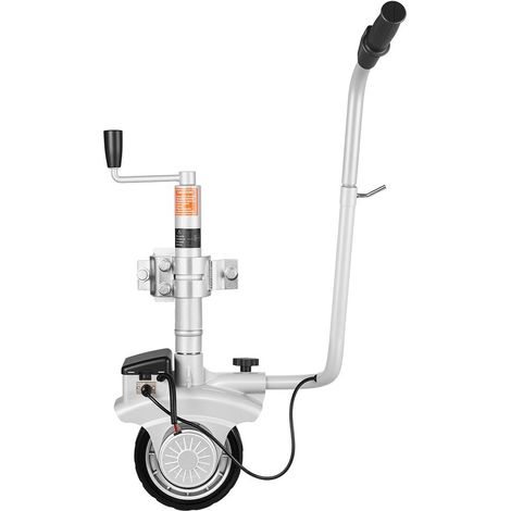 Propriétaires de caravane, roue jockey électrique simple pour déplacer remorque, hauteur réglable 31-63 cm (1/5)