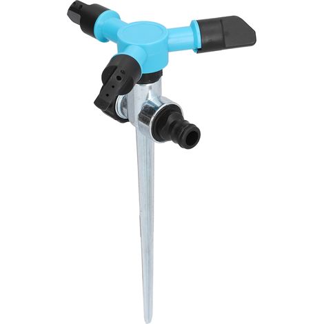 Automatischer 360°-Drehregner mit 3 Armen, Gartendüse, Bewässerungszubehör, vollständige Abdeckung, für den Außenbereich (1/5)
