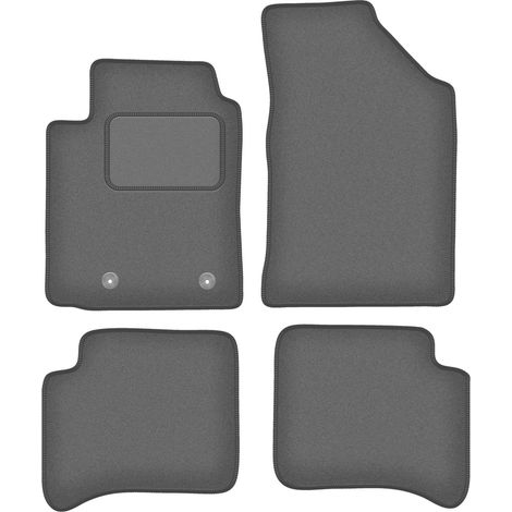 Tappetini in velluto grafite per: Toyota Yaris I 5 porte (1999-2005) (1/5)