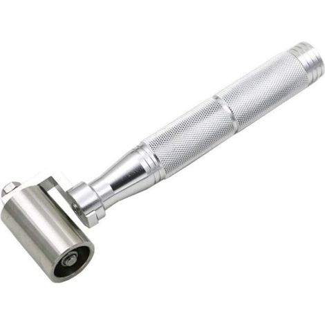 Rouleau de papier peint de 34 mm Rouleau de pression plat pour couture de bord en acier inoxydable