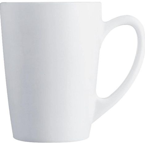 Lot de 6 tasses en verre Blanc 320 ml (1/3)
