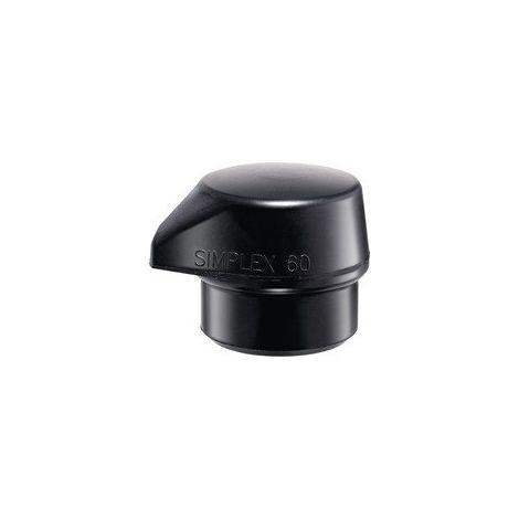 HALDER Mazode goma negro semiduro 60 mm - 3202260 (1/2)