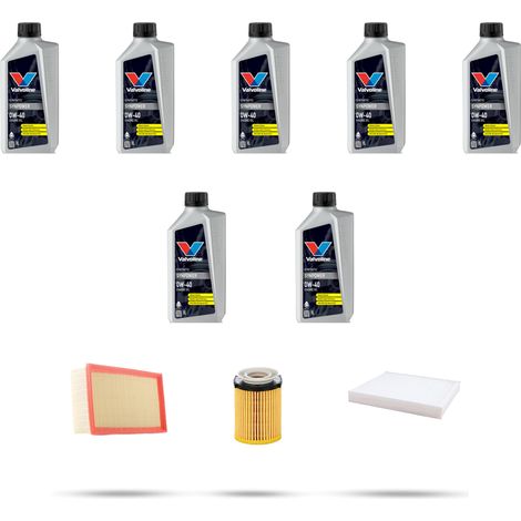 Kit tagliando 3 FILTRI e 7L OLIO compatibile con Mercedes Classe C (W205,S205,C205) 250 155kw Dal 2014 (1/5)