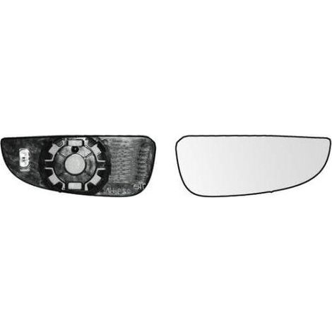Verre de rétroviseur droit inférieur chauffant Citroen Jumper depuis 2006
