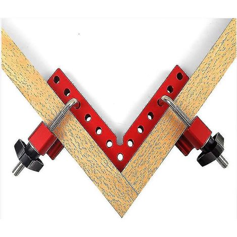 Règle d'angle à angle réglable pour le travail du bois, étau en alliage d'aluminium, cadre de support. (1/5)