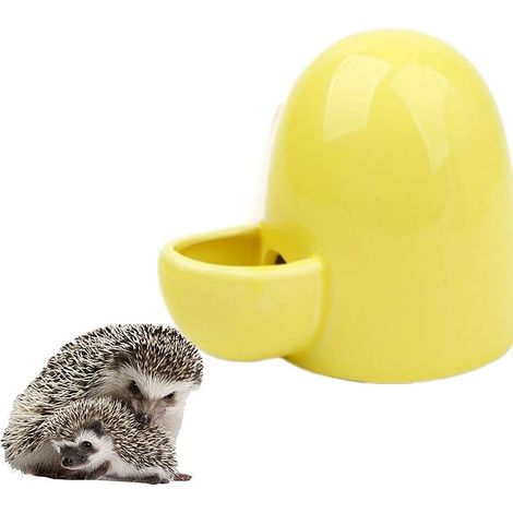 Rabbit Drinker Automatic Rabbit Drinker Pet Feeder Hedgehog Water Bottle Pet Water Dispenser Rabbit Water Feeder Yellow