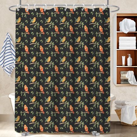 Rideau de douche 180x180 décoratif séparation douche pour idée cadeau pour pendaison de crémaillère (1/5)