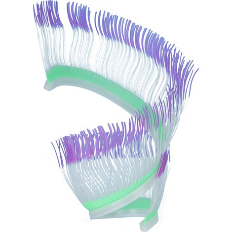 Décoration d'aquarium en silicone lumineuse - Anémone de mer artificielle pour bassin à poissons - Plante ornementale violette (1/5)