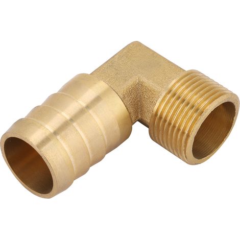 Stück 3/4"-Schlauchverbinder aus Messing mit Außengewinde (25 mm) (1/5)