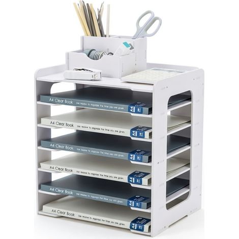 Porte-documents de bureau multicouche niveaux