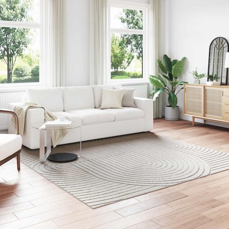Bereichsteppiche PALMERAS Creme 240 x 240 cm Polyester (1/5)