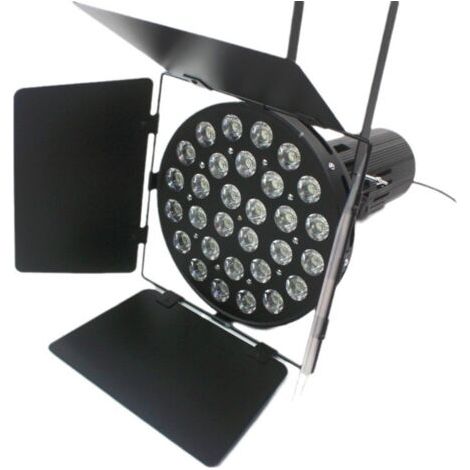 Proyector LED de 30 LED, 300 W, luz blanca 6000-6500 K – Foco de exhibición de aluminio de alta luminosidad para salones del automóvil (1/4)