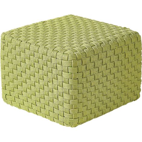 Pouf NALLI Kunststoff Grün