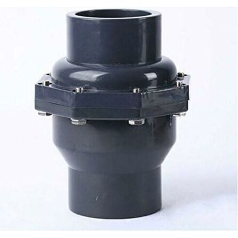Soupape vidange clapet anti refoulement clapet anti retour eau pvc diamètre intérieur 40mm,DN32 (Diamètre Intérieur 40mm) (1/5)