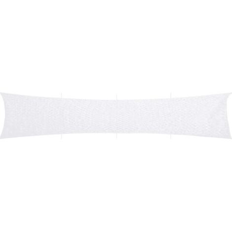 vidaXL Filet de camouflage avec sac de rangement 844x142 cm blanc