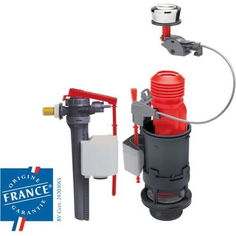 Meccanismo scarico WC Wirquin jollyfill mw2 doppia scarica 3L 6L