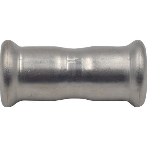 Manicotto con Battuta 6307 28 Inox - Idrhaus