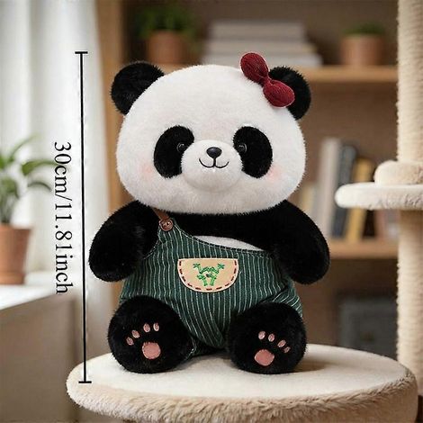 Chef Panda Plüschtier für Hunde, ultraweiches Stofftier mit glatter Plüschtextur, liebenswerter Begleiter für kleine bis mittelgroße Hunde (1/5)