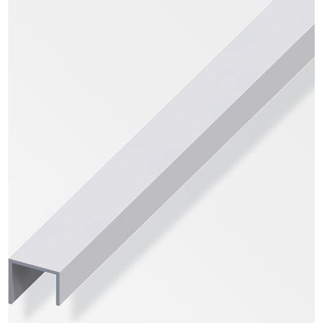 Profilo Per Maniglie20X22X1 Alluminio Argento 1Metro (1/2)