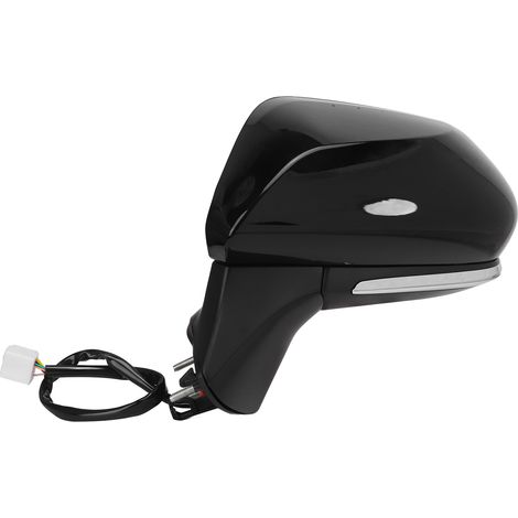 Beheizbarer Außenspiegel in Hochglanzschwarz mit integriertem Blinker für Toyota Camry XV70 (2018–2022), Fahrerseite links (1/5)