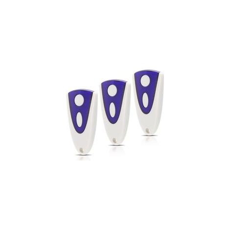 Remplacement pour Novoferm Novotron 502/504/512/514, émetteur portatif de porte de garage 433,92 MHz 2 canaux, compatible avec Novoferm 502 MAX43-2, Novotron 512 MIX43-2 et Tormatic (2) (1/4)