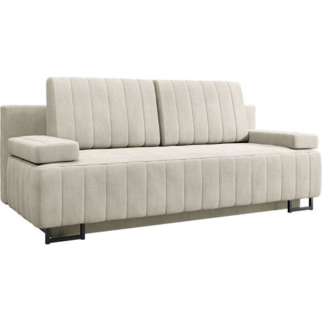 Sofá cama Columbus 152, Lumo 55, Almacenaje, 0, 90x200x90cm, Muebles ya montados