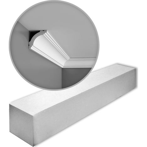 1 caja 10 piezas Cornisas Molduras Perfiles 20 m Orac Decor CB510N BASIXX