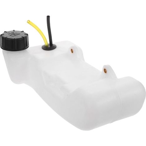 Weißer Kunststoff-Ölbehälter für Roller und Rasenmäher (1/5)