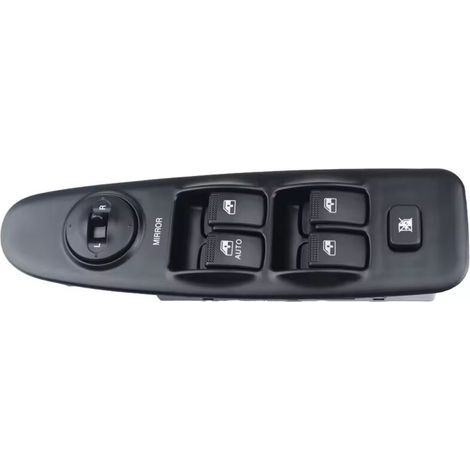 La référence 935702D000 s'applique au commutateur de commande de la vitre électrique avant gauche côté conducteur de la Hyundai Elantra, 2002-2006. (1/5)