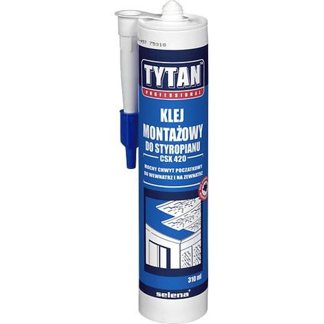 Tytan styro FIX Montagekleber für Styropor weiß 290 ml