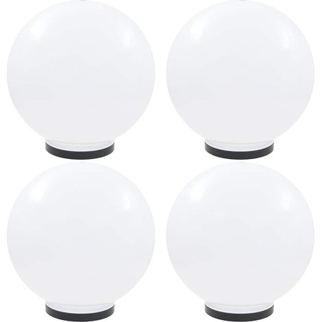 Lampes à LED sous forme de boule 4 pcs Sphérique 40 cm PMMA (1/5)