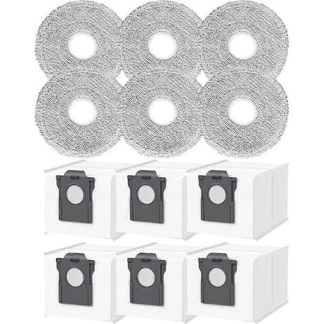 Ensemble de 12 sacs à poussière pour balai aspirateur Dreame MOVA E40 Ultra - Pièces de rechange incluses (1/5)