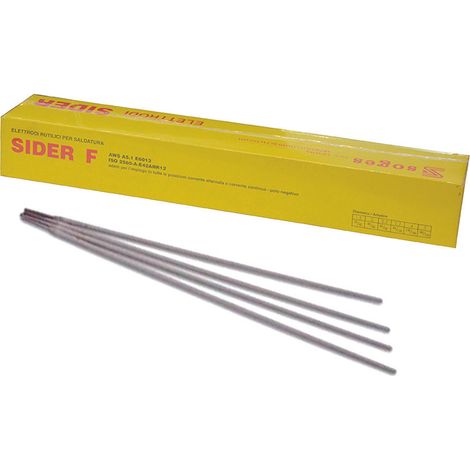 Elettrodi rutilici per ferro - ø mm.3,25x450 e40