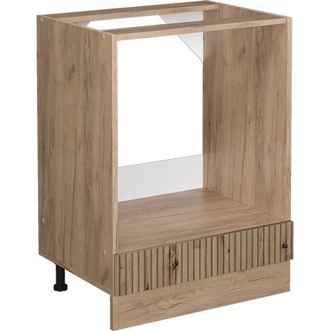 Herdumbauschrank R-Line, Artisan-Eiche, 60 cm ohne Arbeitsplatte, Vicco