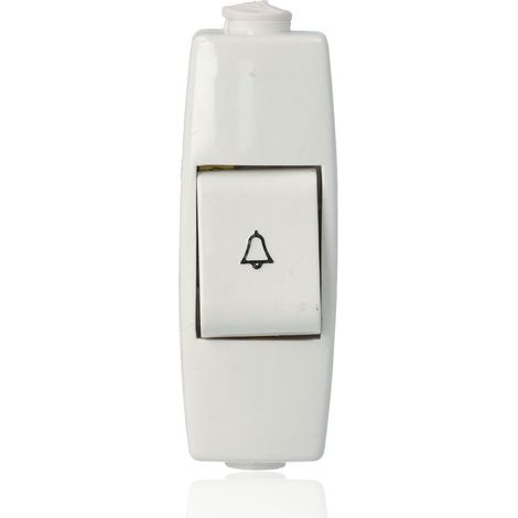 SOLERA 6541PE - Pulsante volante bianco con simbolo di campana equivalente VIM00114.B