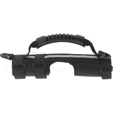Poignée de transport pliable pour cadre de vélo, avec bandoulière, compatible avec scooter. (1/5)